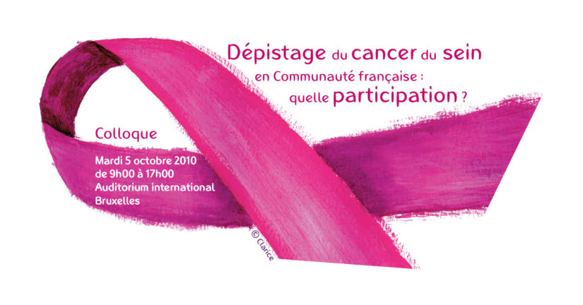 affiche, invitation : campagne d’information (pinceaux et peinture acrylique)